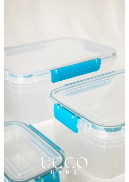 Kilitli Sızdırmaz Saklama Kabı – 3 Litre Contalı Gıda Kabı, Mikrodalga ve Bulaşık Makinesi Uyumlu indirimleri