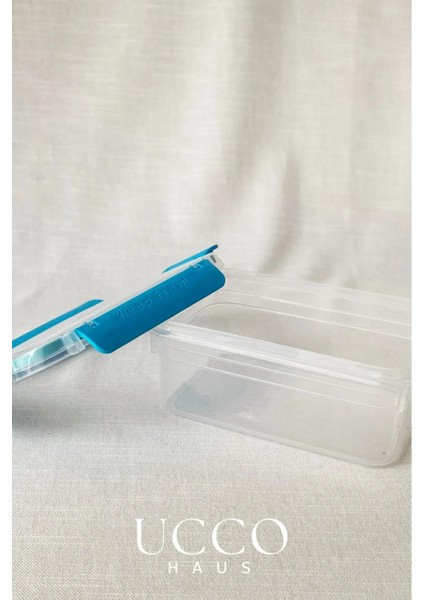 Kilitli Sızdırmaz Saklama Kabı – 3 Litre Contalı Gıda Kabı, Mikrodalga ve Bulaşık Makinesi Uyumlu