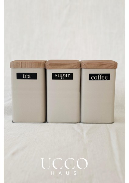 3’lü Metal Retro Saklama Kabı Seti – Kahve Şeker Çay Erzak Kavanozu Şık ve Modern Mutfak Organizeri modelleri