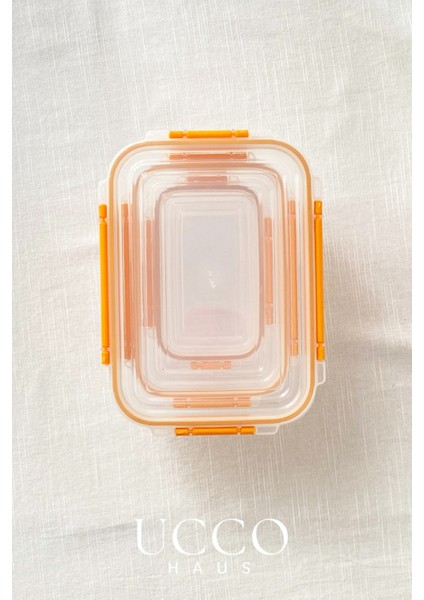 3'lü Kilitli Sızdırmaz Saklama Kabı – 375-900-1700 ml Contalı Mikrodalga ve Bulaşık Makinesi Uyumlu fırsatları