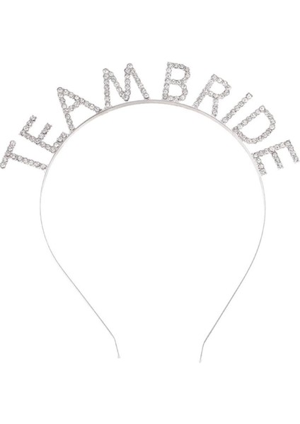 Nessiworld Gümüş Kaplama Kristal Taşlı Team Bride Taç 16X17 cm fiyatları