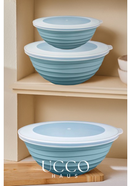 3’lü Saklama Kabı Seti 1+2+3 Litre Kapaklı Gıda Saklama Mikrodalga Buzdolabı Uyumlu Pinterest Kase fiyatları