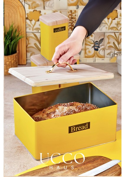 4'lü Set Retro Metal Ekmeklik ve Saklama Kutusu Seti 4’lü Mutfak Organizeri Ekmek Sepeti fiyatları