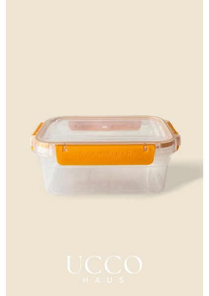 Kilitli Sızdırmaz Saklama Kabı – 3 Litre Contalı Gıda Kabı, Mikrodalga ve Bulaşık Makinesi Uyumlu