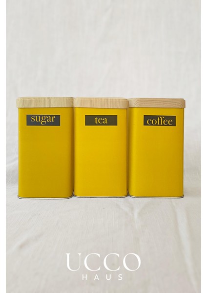 3’lü Metal Retro Saklama Kabı Seti – Kahve Şeker Çay Erzak Kavanozu Şık ve Modern Mutfak Organizeri fırsatları