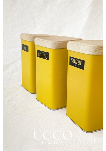 3’lü Metal Retro Saklama Kabı Seti – Kahve Şeker Çay Erzak Kavanozu Şık ve Modern Mutfak Organizeri indirimleri