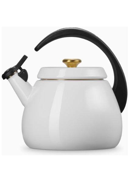 Su Isıtıcısı Çanı 2,1 L, Emaye Karbon Çelik, Şık ve Dayanıklı