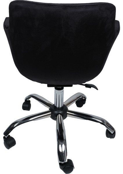 Krom Metal Ayaklı | Ofis, Çocuk Odası Çalışma Sandalyesi (Ayarlanabilir) Baby Face Setra fırsatları