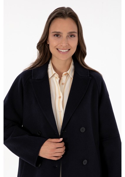 Kadın Lacivert Kaban 50308642-VR033 fiyatları