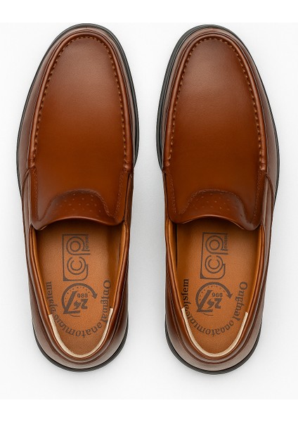 GR0376 Hakiki Deri Hafif Poli Taban Rahat Günlük Ayak Sağlığına Uygun Erkek Ayakkabı fırsatları