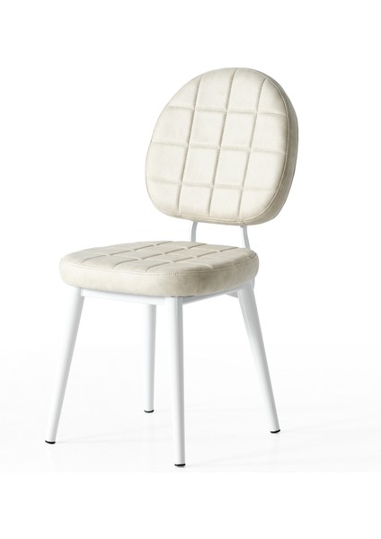 Milano’25 Açılır Masa Takımı – Ceviz Desen & Beyaz Ayak – 80×125 → 165 Cm, 4 Sandalyeli fırsatları