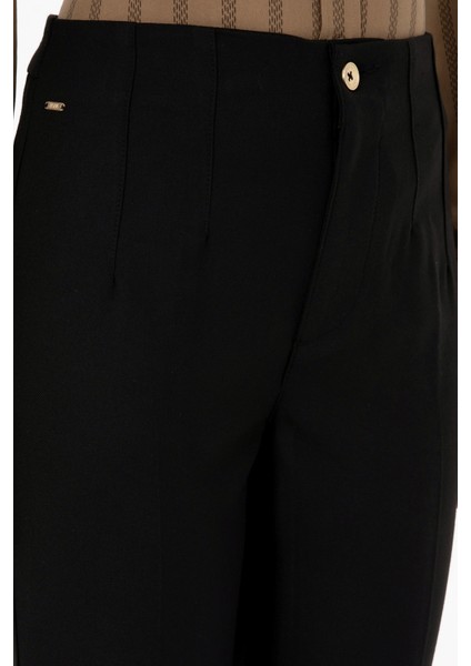 Kadın Siyah Pantolon (Kanvas-Chino) 50309266-VR046 indirimleri
