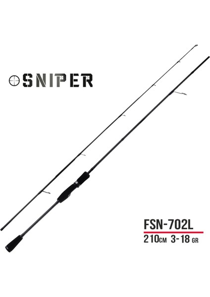 Sniper 210 cm 3-18 gr Lrf Olta Kamışı