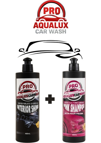 Proaqualuxcarwash Torpido Parlatıcı ve Koruyucu - Cilalı Pembe Şampuan