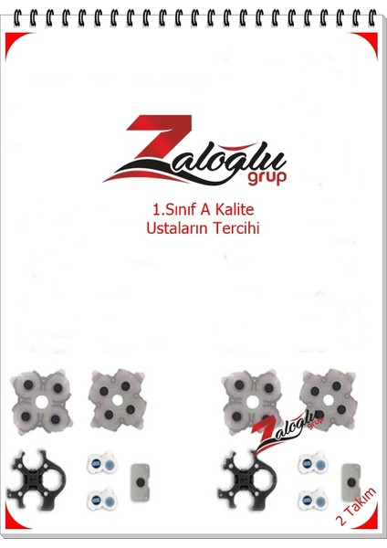 Playstation 5 Kol Lastik Takımı V3 Uyumlu 1.sınıf 1.kalite Ustaların Tercihi ( 2 Takım )