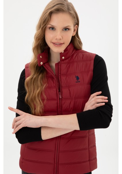 Kadın Bordo Yelek (Dokuma) 50311989-VR014 fiyatları