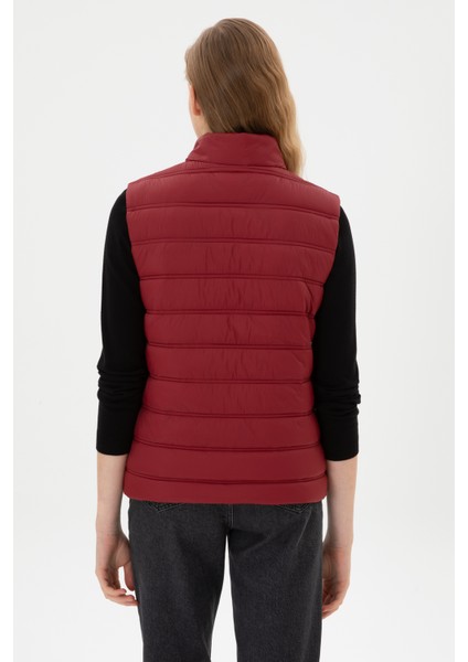 Kadın Bordo Yelek (Dokuma) 50311989-VR014 indirimleri