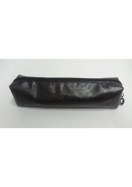 Minimalist Tasarım Suni Deri Kalemlik - Unisex Kullanım