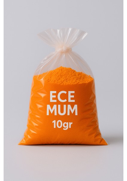 Turuncu Mum Boyası 10GR