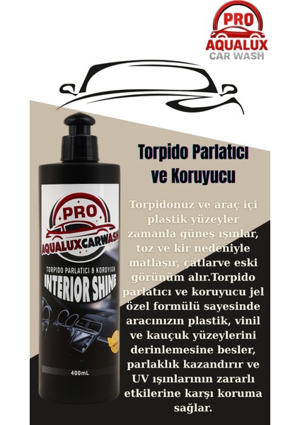 Proaqualuxcarwash Torpido Parlatıcı - Demir Tozu ve Jant Temizleyici fırsatları