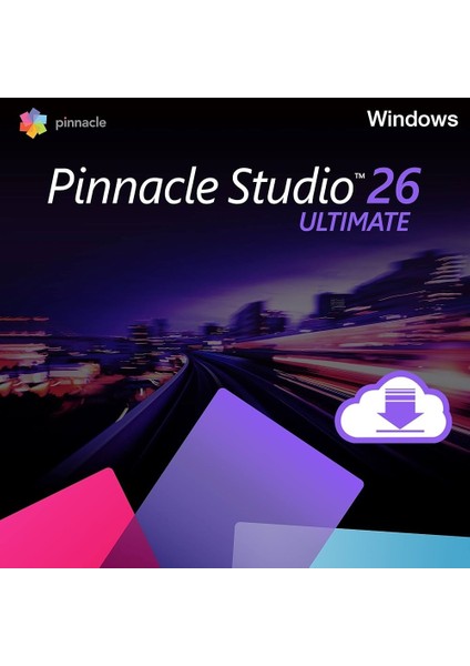 Pinnacle Studio 26 Ultimate⁠ (Windows) - 1 Pc Süresiz Dijital Kod
