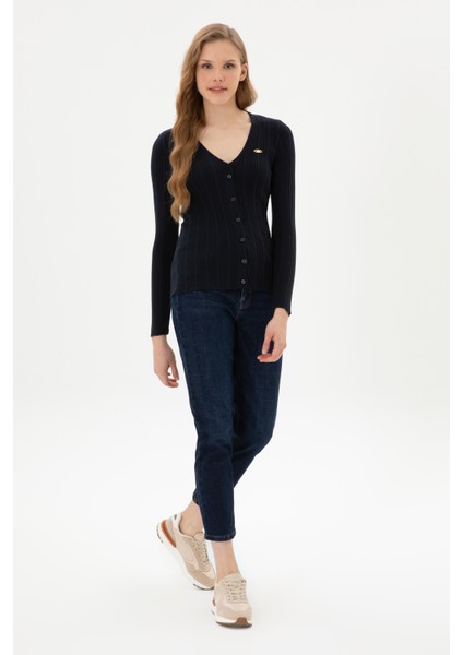 Kadın Lacivert Hırka (Triko) 50313580-VR033 fırsatları