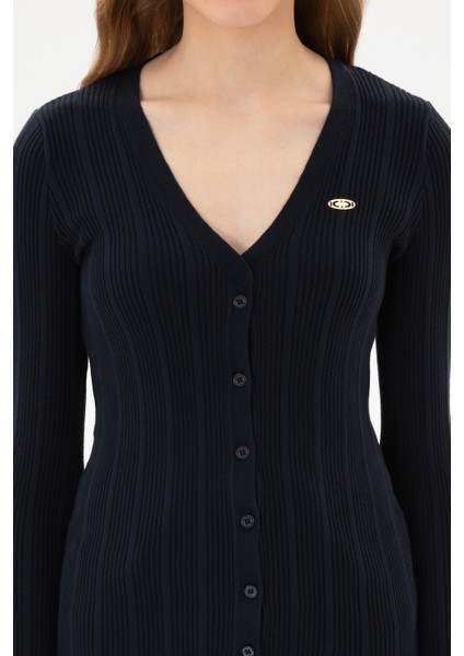 Kadın Lacivert Hırka (Triko) 50313580-VR033