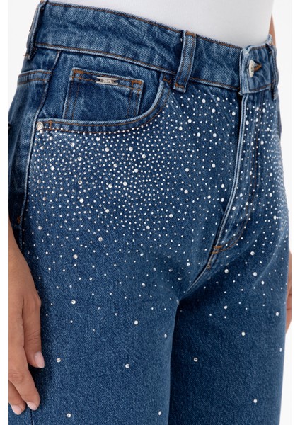 Kadın Mavi Pantolon (Jean) 50312351-DN0022 indirimleri