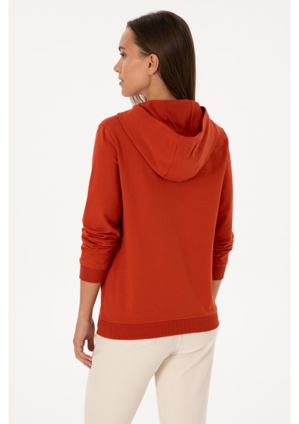 Kadın Kiremit Sweatshirt 50313559-VR031 indirimleri