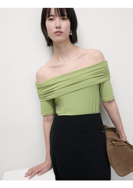 Bardot Yaka Regular Fit Bluz