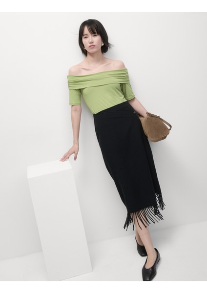 Bardot Yaka Regular Fit Bluz