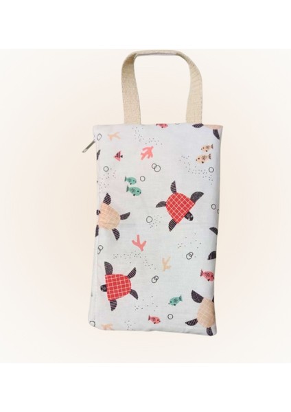 Islak Mendil Saklama Çantası Evde, Arabada, Işte, Seyahatte ve Bebek Arabasında Islak Mendil Kutusu