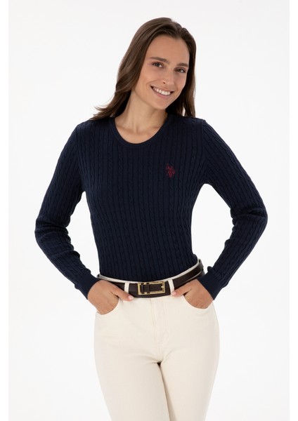 Kadın Lacivert Kazak /triko 50313626-VR033