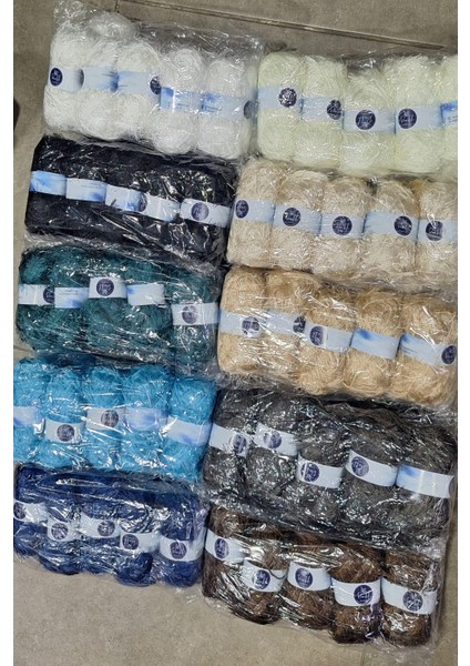 Renkli Ilmekler Yumoş Sakallı Örgü Ipi Dokunmanın Şefkati, Tarzın Yumuşaklığı fırsatları