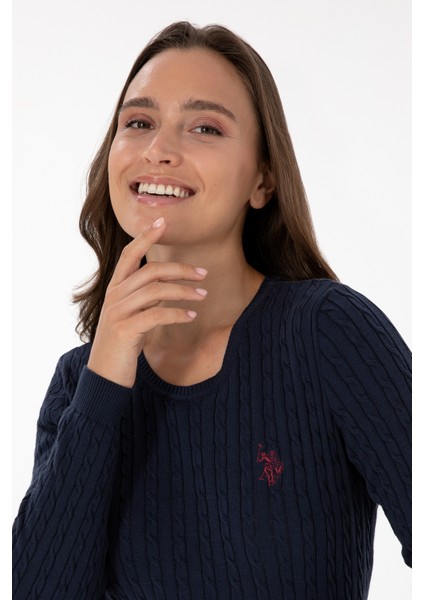 Kadın Lacivert Kazak /triko 50313626-VR033 fiyatları