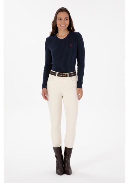 Kadın Lacivert Kazak /triko 50313626-VR033 fırsatları