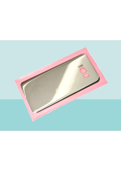 - Samsung Galaxy S8 Plus Arka Kapak Batarya Kapağı - Gold