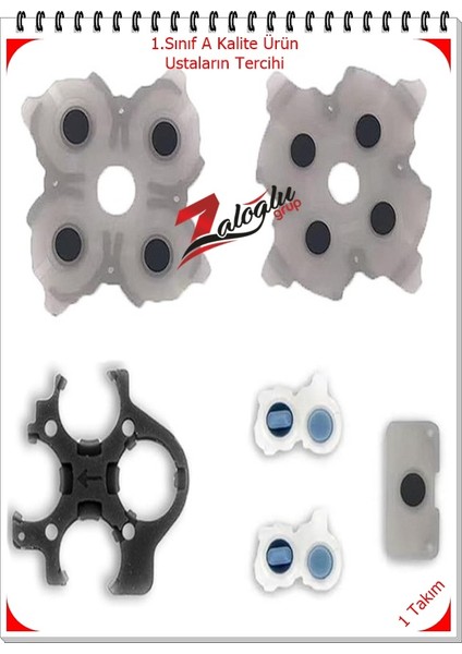 Playstation 5 Kol Lastik Takımı V3 Uyumlu 1.sınıf 1.kalite Ustaların Tercihi ( 1 Takım ) indirimleri