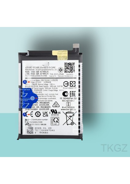 - Samsung Galaxy A04E - A042 Batarya Pil Orijinal Sıfır