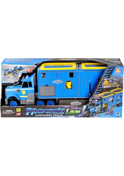 4345 Sesli Işıklı Transporter Garaj Seti