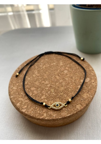 Siyah Renk Zirkon Taş Detaylı Çelik Xupıng VİP İp Bileklik fırsatları