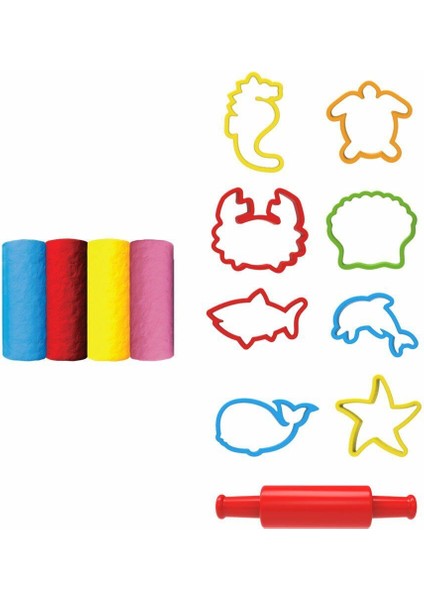03684 Art Craft Deniz Hayvanları Hamur Set 200 gr fiyatları