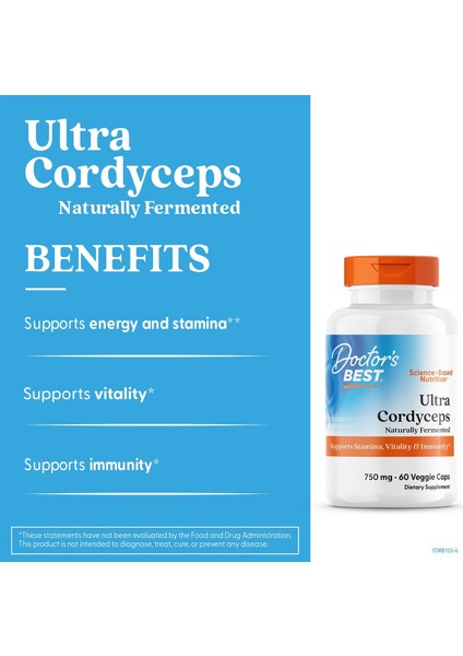 Ultra Cordyceps Plus Ginkgo Biloba And Artichoke Extracts Complex Energy Stamina Vitality Mineral Kordiseps fırsatları