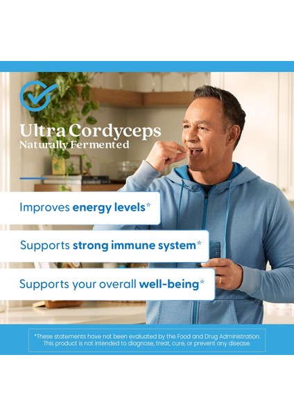 Ultra Cordyceps Plus Ginkgo Biloba And Artichoke Extracts Complex Energy Stamina Vitality Mineral Kordiseps