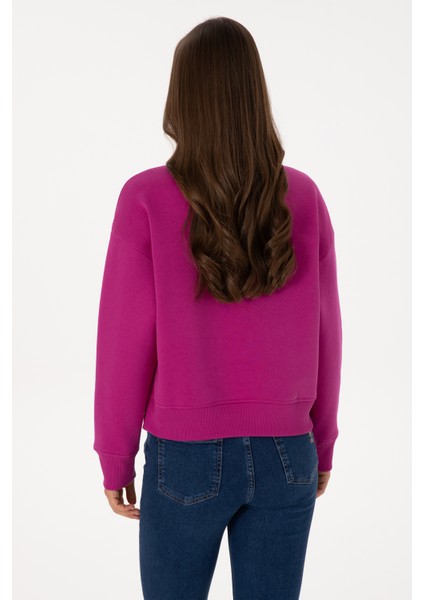 Kadın Fuşya Sweatshirt 50307752-VR023 indirimleri