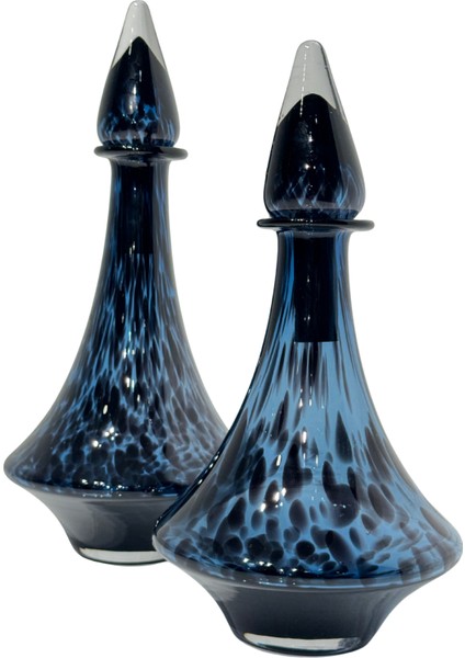 Siyah & Mavi Kapaklı Vazo Seti fiyatları