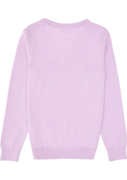 Kız Çocuk Lila Kazak /triko 50316777-VR034 modelleri