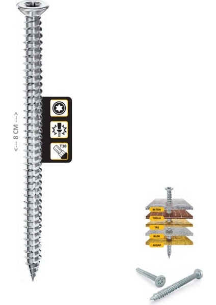 Buldeks Vida 7.5x80'lik - 10 Adet