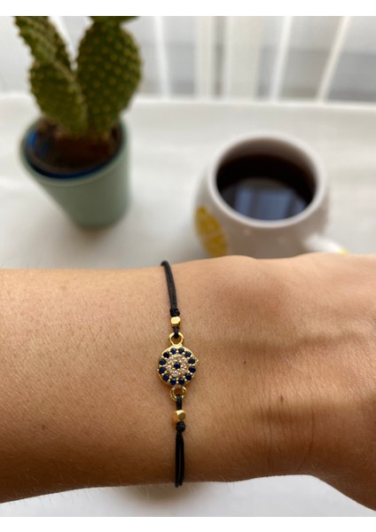 Siyah Renk Zirkon Taş Detaylı Çelik Xupıng VİP İp Bileklik fiyatları