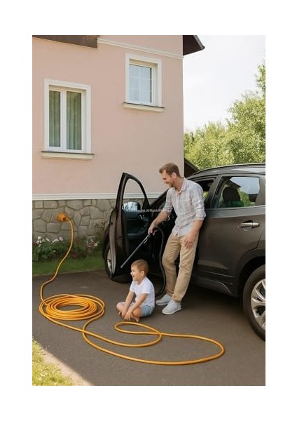 Seyyar Uzatma Kablosu, Erkek ve Dişi Fiş Kaplinli, Kapaklı Prizli, 3x2.5 Mm, Kalın Kablo, Bahçe, Şantiye, Atölye ve Dış Mekan Kullanımına Uygun, Güvenli Güç Bağlantı Kablosu (20 Metre) modelleri